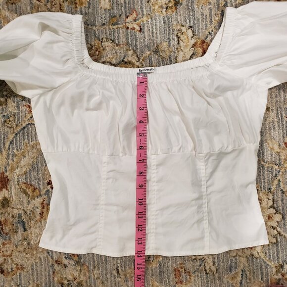 Reformation Truffle Top, Size 12 - Picture 7 of 13